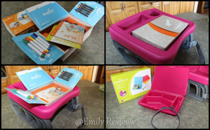 ZoomKIT Complete Pink Travel Table and Activity System