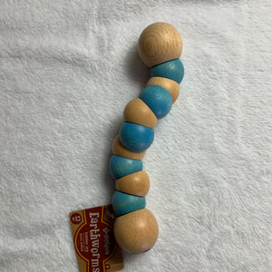 BeginAgain Earthworms Toy ~ Blue