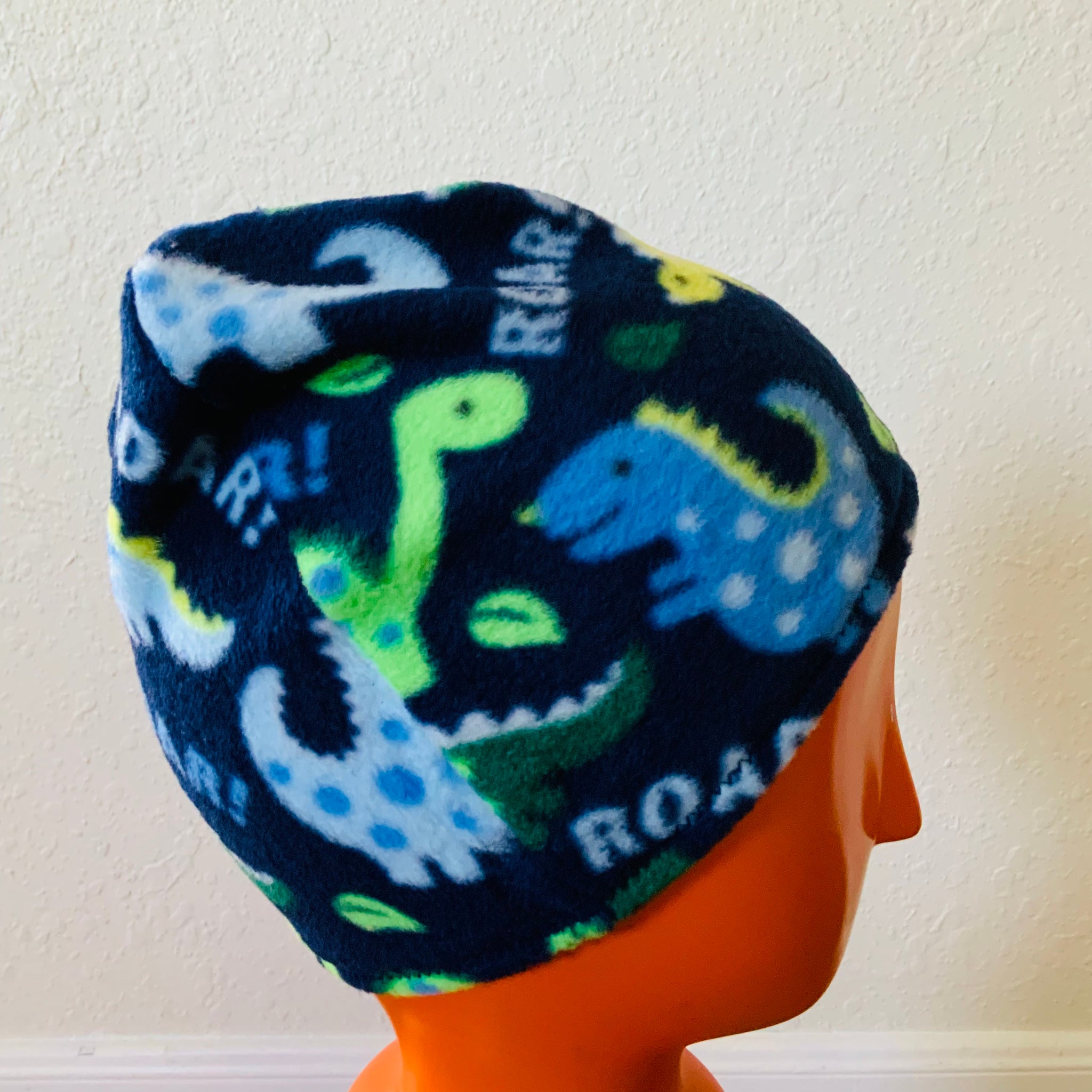 Kids Dinosaur Beanie Hat Fits 5-8 Years