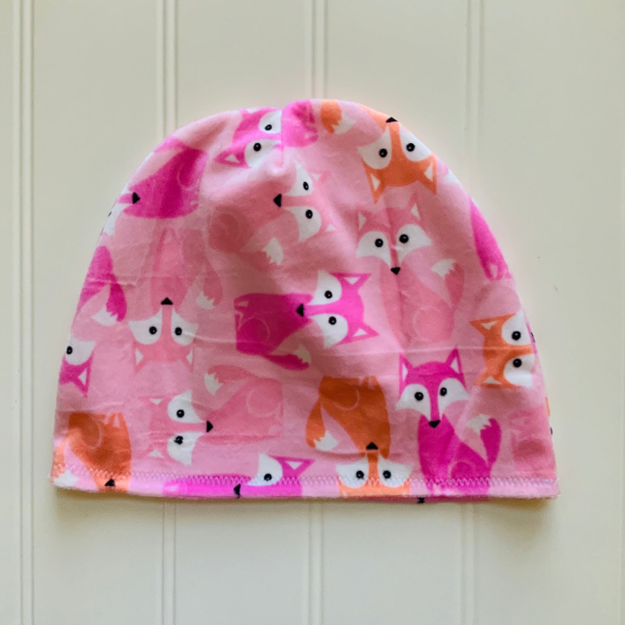 Spot Foxes on Pink