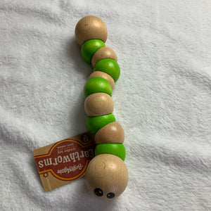 BeginAgain Earthworms Toy ~ Green