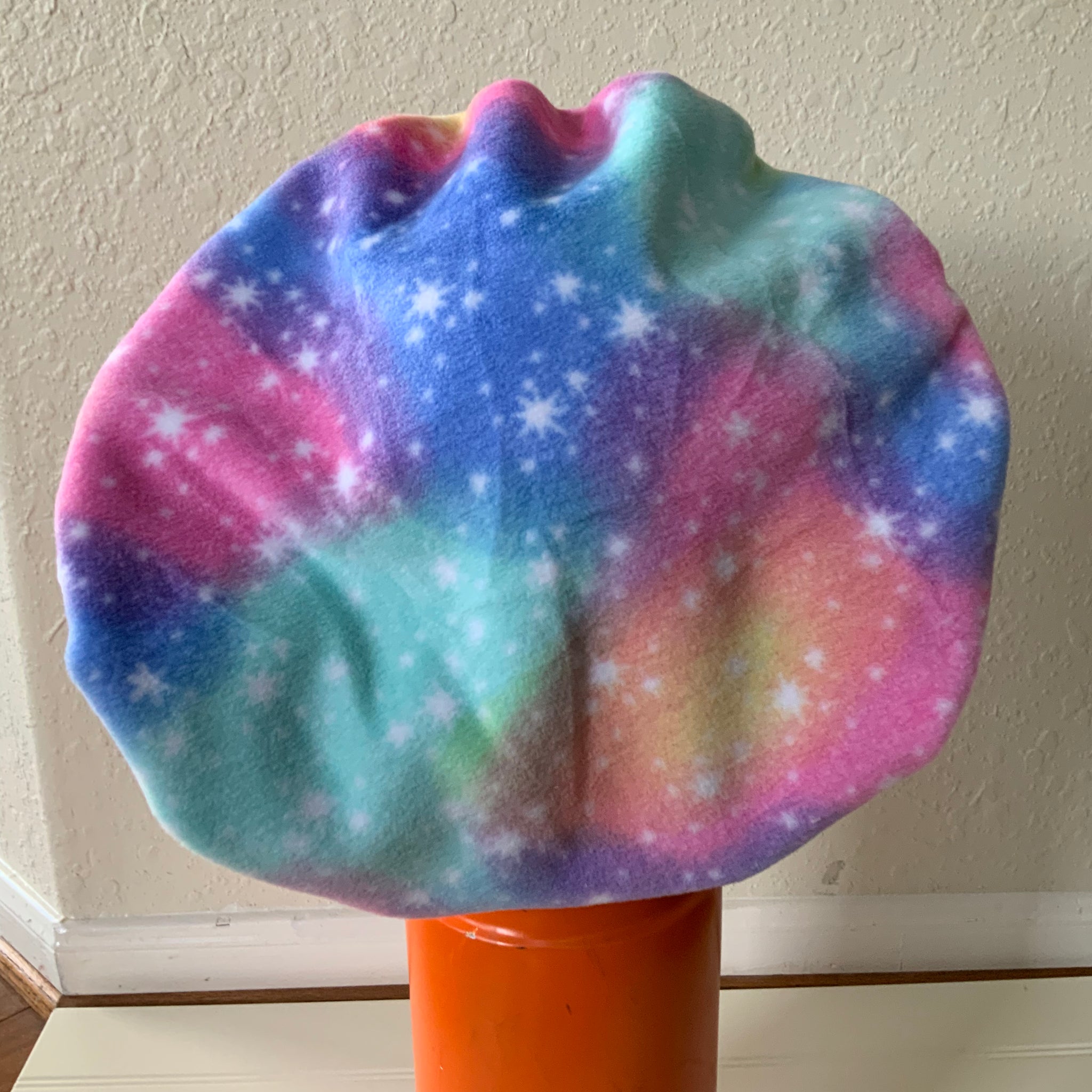 Cotton Candy Satin Hair Bonnet Teen Adult Small