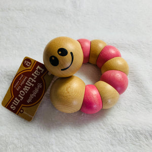 BeginAgain Earthworms Toy ~ Pink