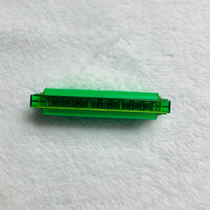 Green Harmonica Plastic