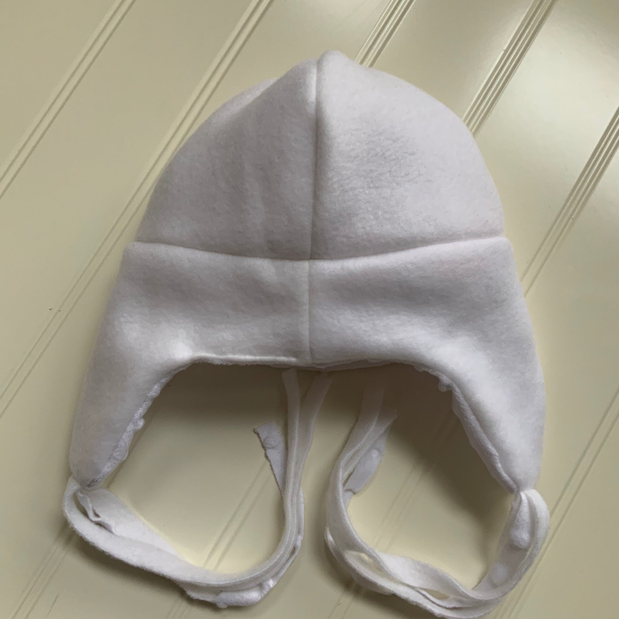 Kids Elephant Nerds Reversible Minky and Fleece Beanie Hat with Earflaps