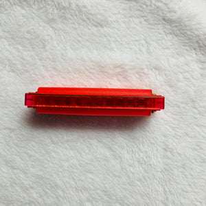 Red Harmonica Plastic