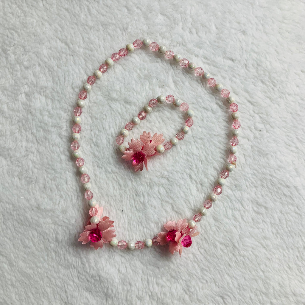 Stretch Necklace & Bracelet Set for Little Ones