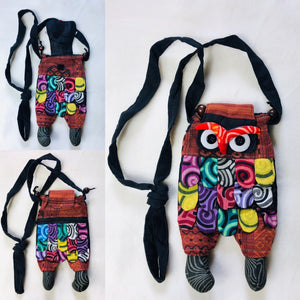 Owl Eyes Body Bag Purse