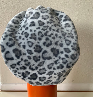 Lush Cheetah Satin Hair Bonnet Teen Adult Small