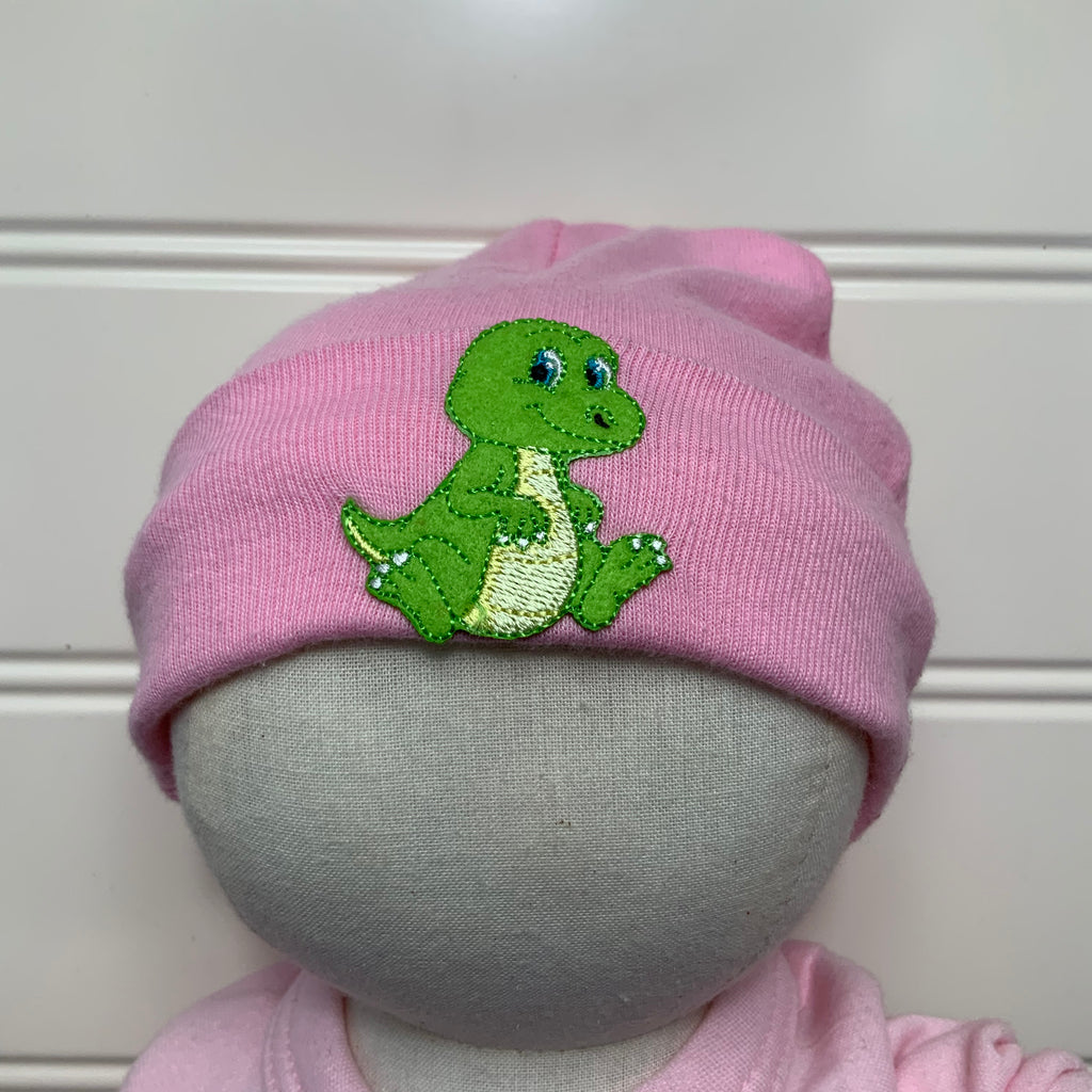 Baby Dino Newborn Beanie