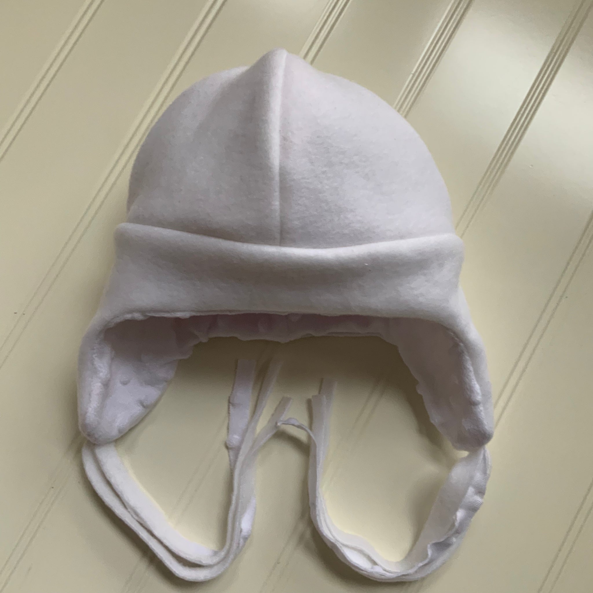 Kids Elephant Nerds Reversible Minky and Fleece Beanie Hat with Earflaps