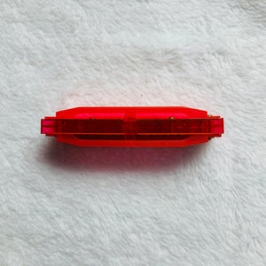 Red Harmonica Plastic