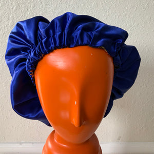 Lush Cheetah Satin Hair Bonnet Teen Adult Small