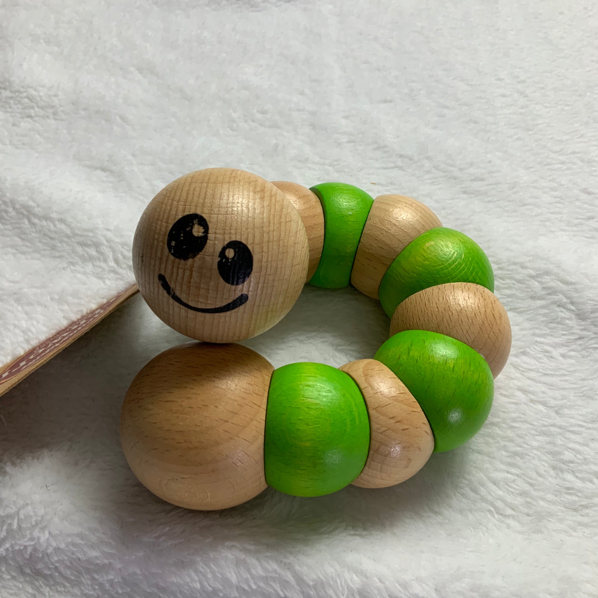 BeginAgain Earthworms Toy ~ Green